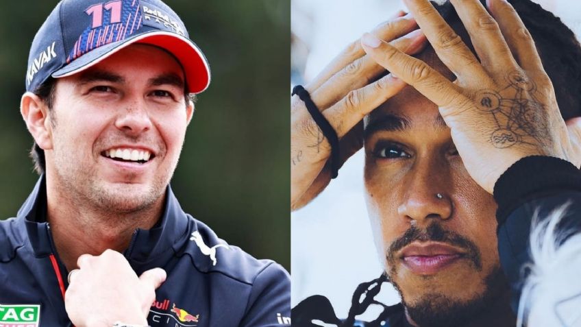 Checo Pérez, la pesadilla de Lewis Hamilton en el GP de México (VIDEO)