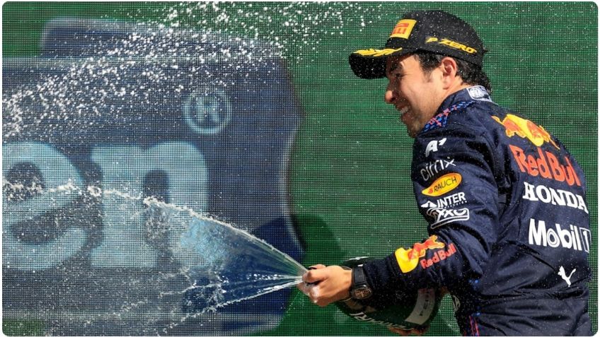 Checo Pérez invita a Christian Horner y su equipo a ir por unos tequilas