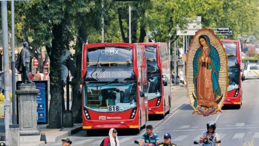 Peregrinaciones Basílica de Guadalupe 2021: ¿qué estaciones del Metrobús estarán cerradas?