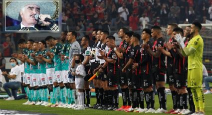 ¡Piel chinita! Vicente Fernandez recibe homenaje en la final Atlas vs León (VIDEO)
