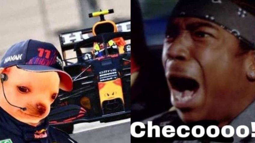 MEMES celebran carrera de Checo Pérez y título de Verstappen en GP de Abu Dhabi