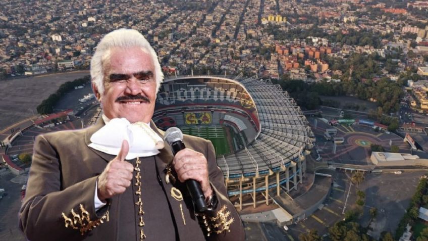 Vicente Fernández: El día que se apoderó del Estadio Azteca (VIDEO)