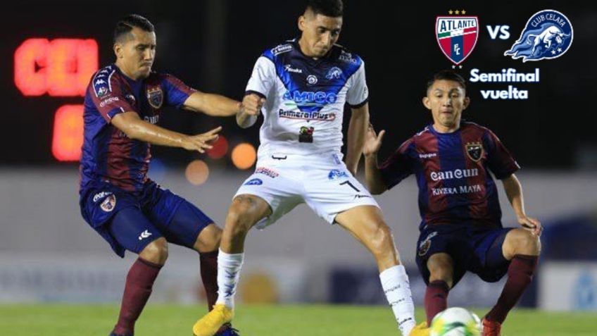 Qué canal transmite Atlante vs Celaya por TV EN VIVO: Semifinal Vuelta Liga Expansión MX