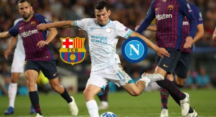 ¿Cuándo juegan Chucky Lozano y Napoli contra Barcelona en Europa League?