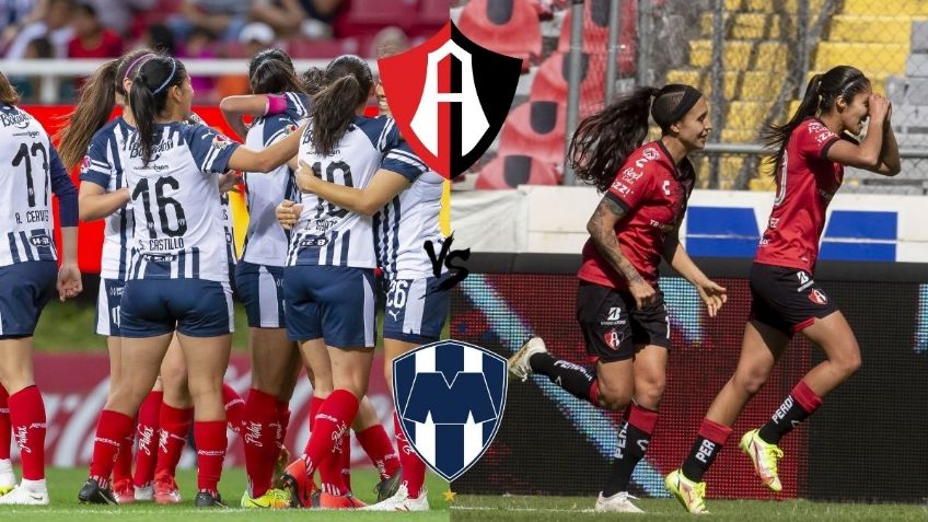 Qué canal transmite Rayadas vs Atlas por TV EN VIVO: Semifinal vuelta Liga MX Femenil
