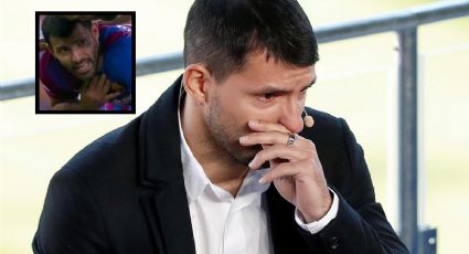 Las lágrimas del Kun Agüero: Así anunció su retiro y el emotivo VIDEO del adiós