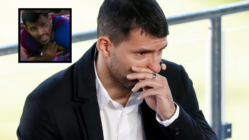 Las lágrimas del Kun Agüero: Así anunció su retiro y el emotivo VIDEO del adiós