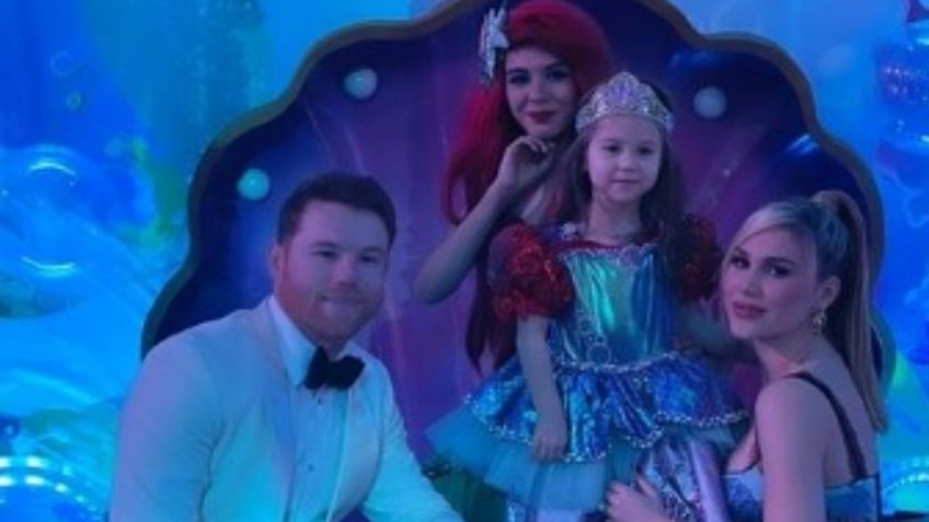 Canelo Álvarez le organizó impresionante fiesta a su hija María Fernanda