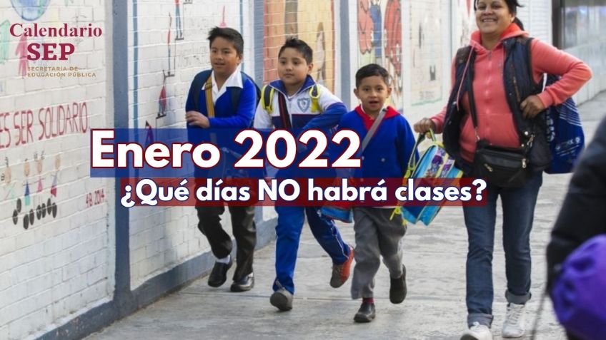 SEP: ¿Qué días del mes de enero NO habrá clases?