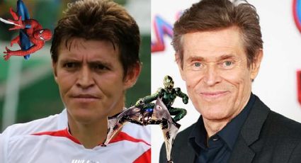 El Duende Verde futbolista, jugador se viraliza por parecido con Willem Dafoe