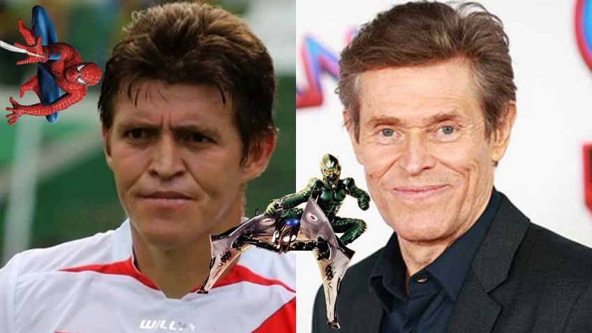 El Duende Verde futbolista, jugador se viraliza por parecido con Willem Dafoe