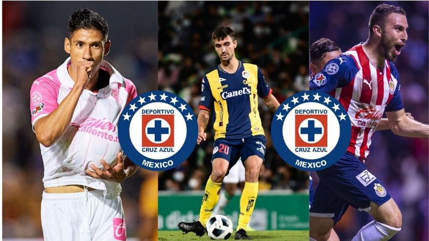 Liga MX: Los 7 futbolistas que suenan para Cruz Azul para el Clausura 2022