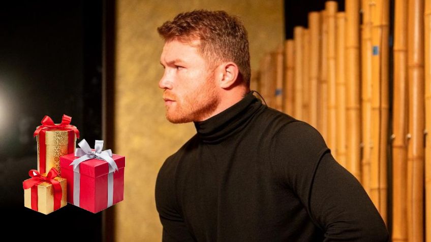 Canelo Álvarez y la lujosa cena de Navidad que armó con su familia (VIDEO)