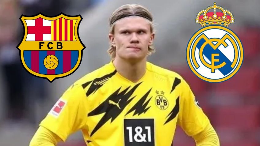 Barcelona y Real Madrid ya conocen condiciones de Haaland para pelear por su fichaje