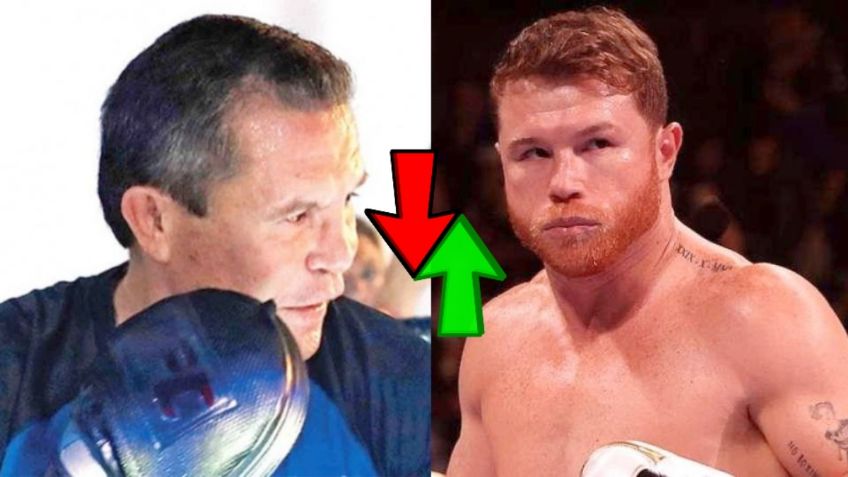 Exfigura del boxeo pone a Canelo Álvarez arriba de Julio César Chávez