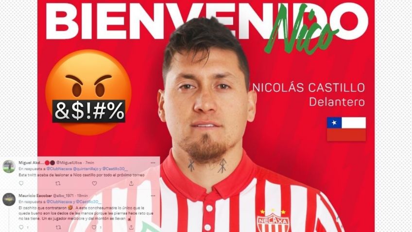 Necaxa anuncia fichaje de Nicolás Castillo y los aficionados enfurecen