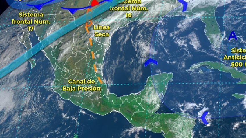 Clima México: Estos serán los 17 estados AFECTADOS por el frente frío 17