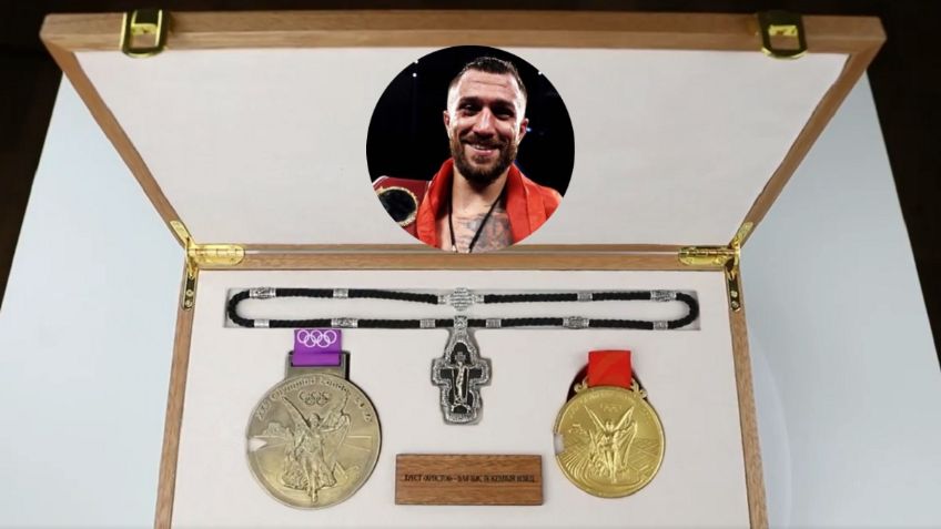 Famoso boxeador funde medallas olímpicas para dar lujoso regalo