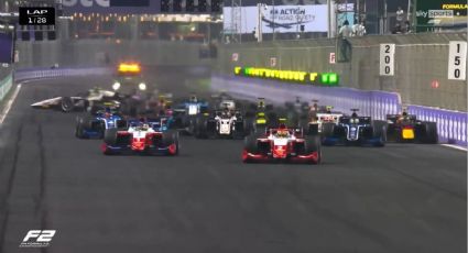 ¡Grave accidente en F2! Helicóptero traslada a heridos por choque en la largada (VIDEO)