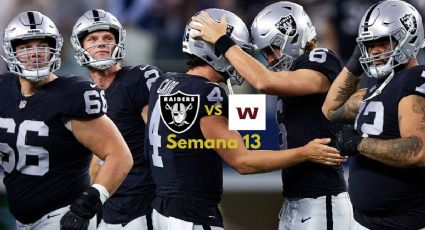 Qué canal transmite Raiders vs Washington por TV EN VIVO: Semana 13 de la NFL