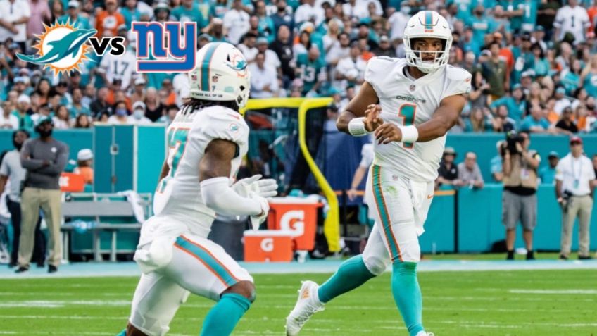 Qué canal transmite Dolphins vs Giants por TV EN VIVO: Semana 13 de la NFL