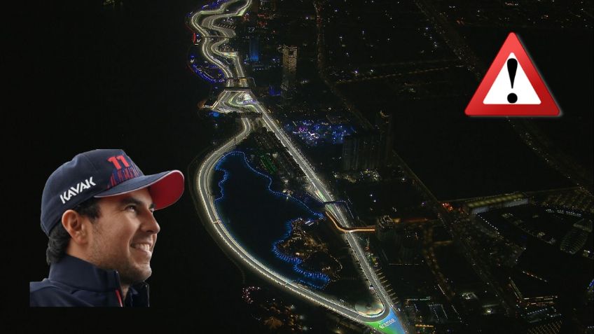 Checo Pérez: Las razones por las que ve peligroso el circuito del GP de Arabia Saudita