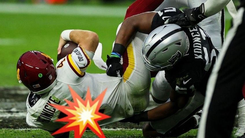 NFL: Washington le saca el partido a los Raiders y le podría arruinar la temporada