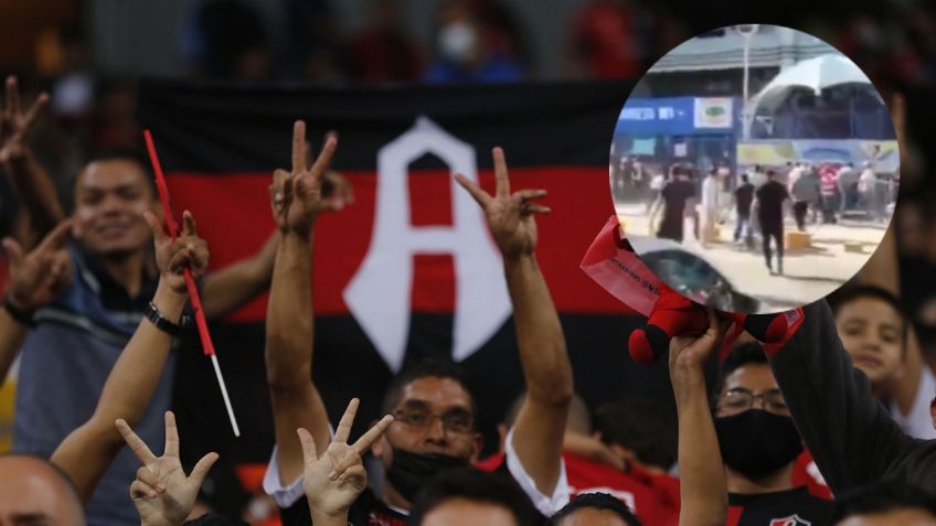 VIDEO VIRAL: Afición de Atlas PELEA con revendedores y ¡acaba en BALAZOS!