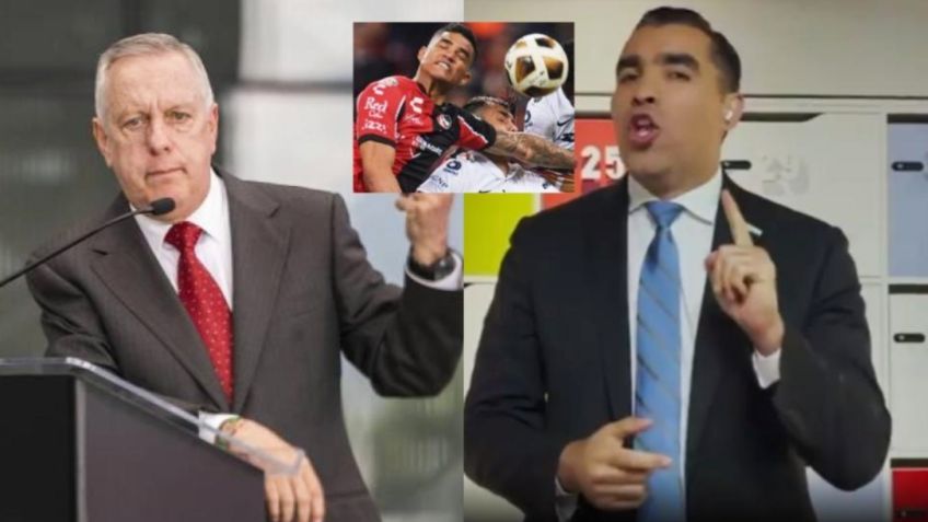 Chiquimarco arremete contra Brizio por justificar penal no marcado a Pumas