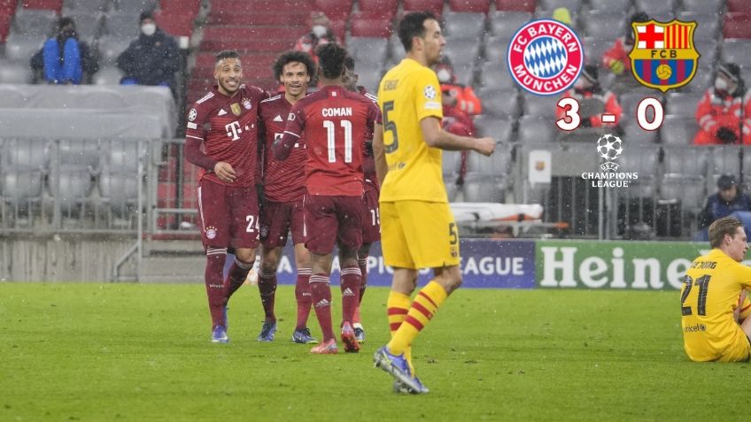 Bayern Múnich vs Barcelona: Mira los goles del partido de Champions League