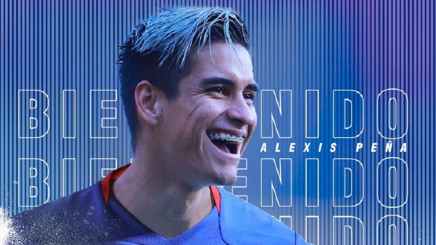 OFICIAL: Cruz Azul anunció a Alexis Peña como nuevo refuerzo