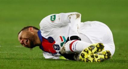 Neymar sale LESIONADO y alarma al PSG a días de jugar ante Barcelona