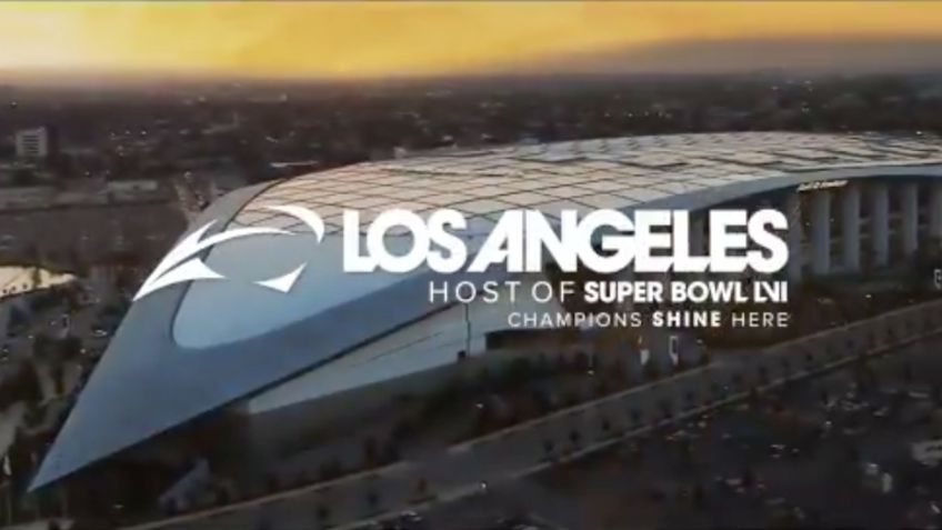Revelan logotipo del Super Bowl 2022 a disputarse en el SoFi Stadium