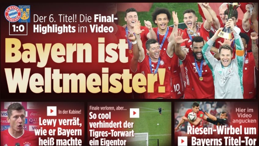 Mundial de Clubes: Prensa alemana destaca a Tigres y cuestiona mano en la final