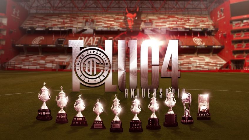 Toluca celebra su 104 aniversario con emotiva canción especial (VIDEO)