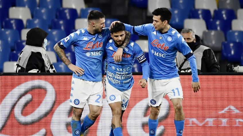 Chucky Lozano termina lesionado y Napoli resiste triunfo ante Juventus