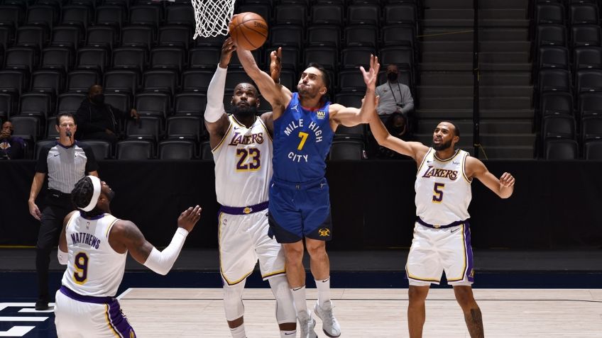 NBA: LeBron James es humillado por argentino Campazzo en caída de Lakers (VIDEO)