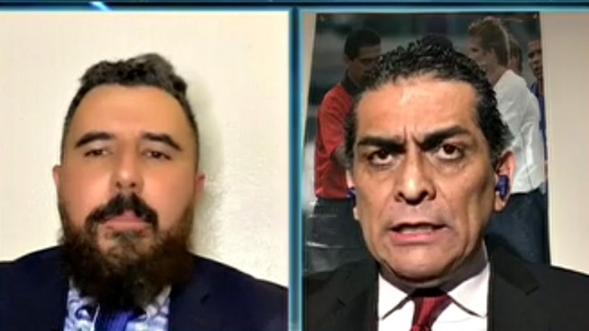 Álvaro Morales tiene fuerte discusión con Ramos Rizo por el Toluca vs Pumas