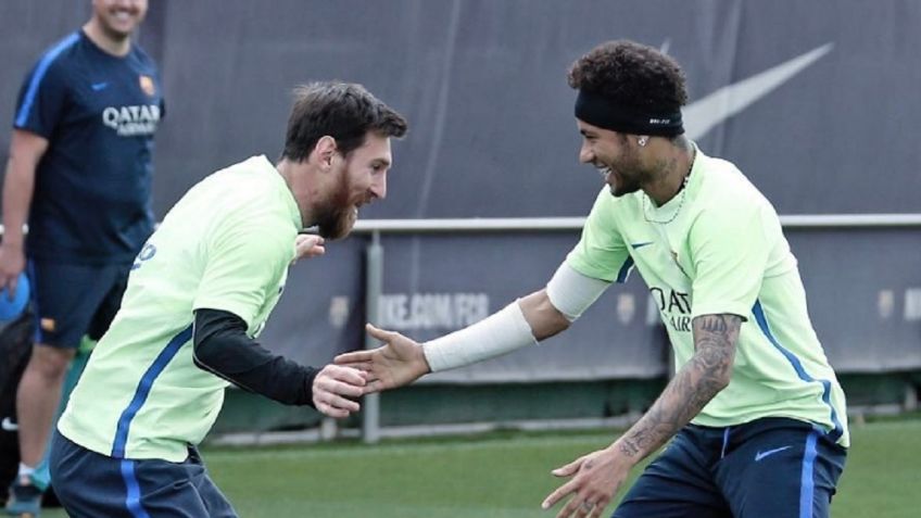 Así fue la bienvenida de Neymar a Lionel Messi en el PSG (FOTO)