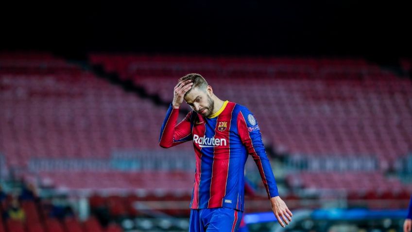 Piqué ESTALLA contra Griezmann y Dembélé en el Barcelona vs PSG (VIDEO)