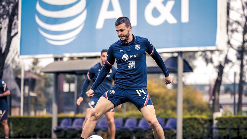 Club América pierde a Nicolás Benedetti para el partido contra Atlas