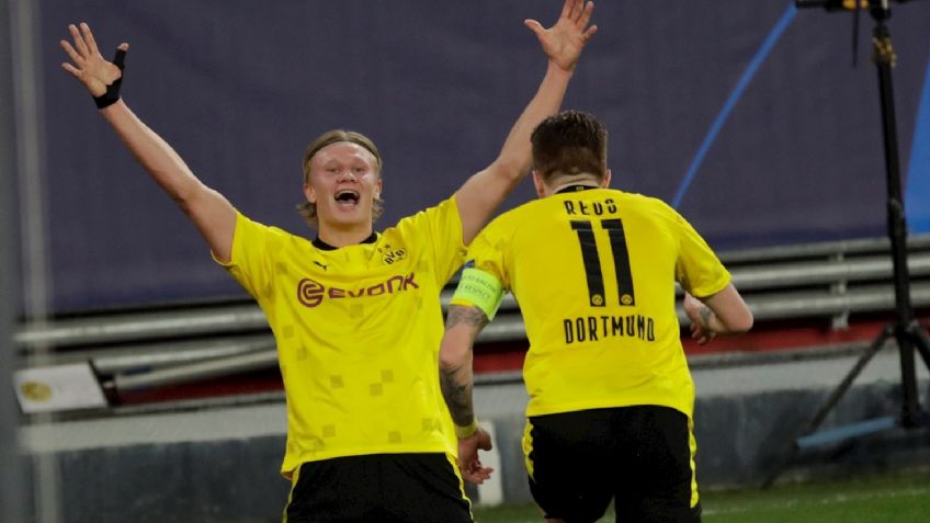 Erling Haaland se lució con doblete y el Borussia Dortmund derrotó 3-2 al Sevilla