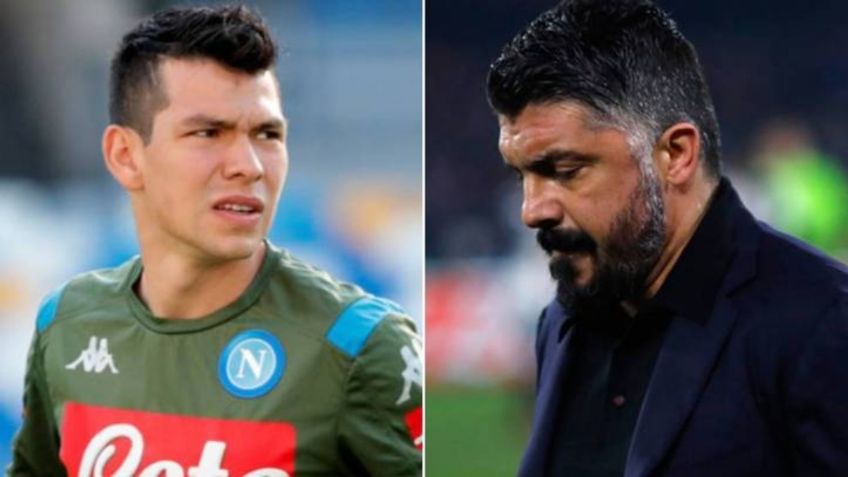 Gennaro Gattuso manda fuerte mensaje para Chucky Lozano y jugadores del Napoli