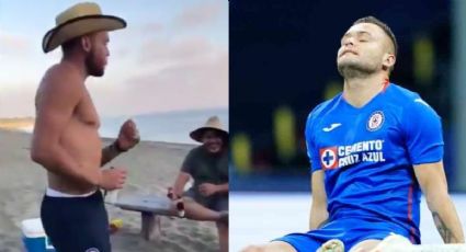 Cruz Azul: Filtran nuevo VIDEO de Jonathan Rodríguez tomando en la playa