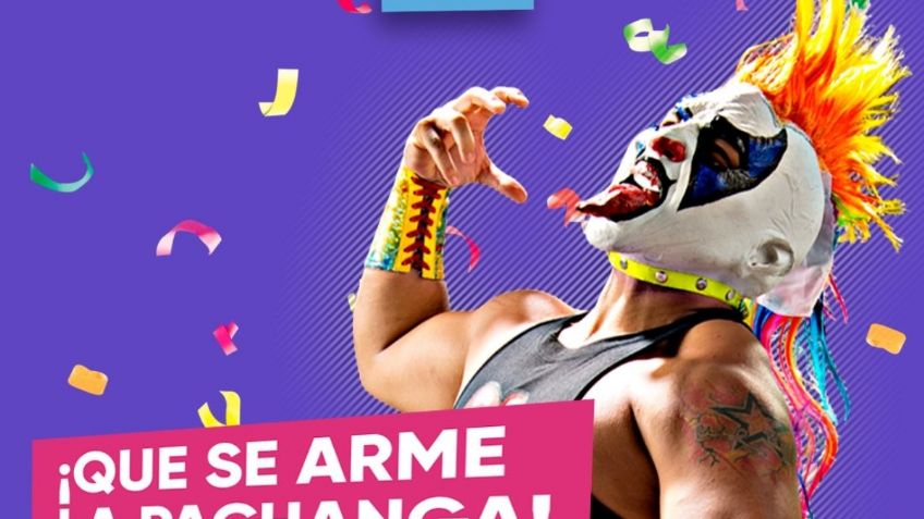 Psycho Clown, el luchador que ofrece sus servicios para amenizar fiestas