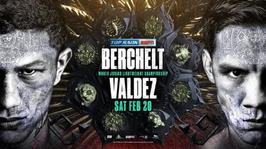 Berchelt vs Valdez: Con sana distancia y miradas desafiantes, así fue el pesaje