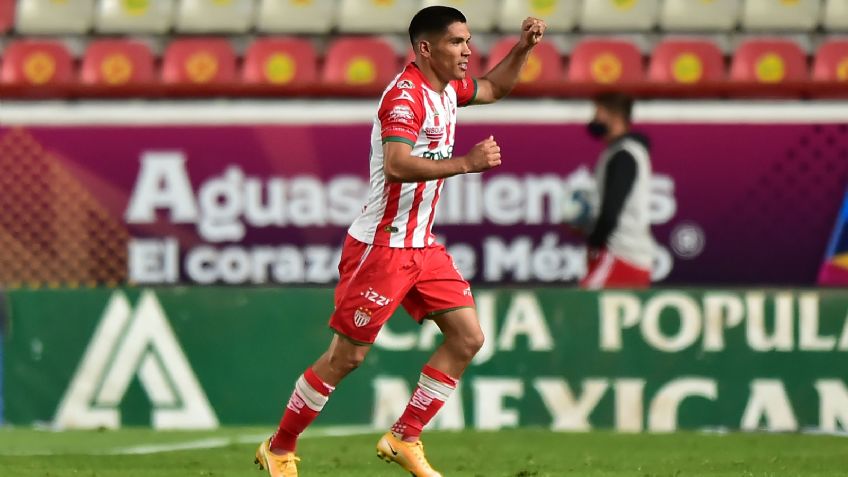 Martín Barragán frustró el triunfo del Monterrey sobre el Necaxa