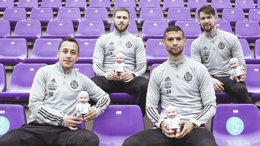 Muñecos 'Baby Pelones' presenciarán Valladolid vs Real Madrid por gesto solidario