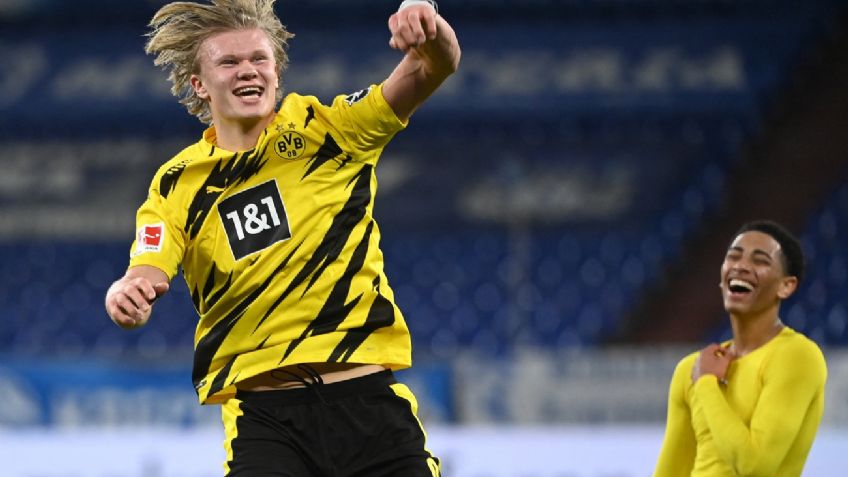 ¿Barcelona o Real Madrid? Agente de Haaland captado en España para negociar