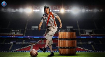 PSG recibe a El Chavo del 8 en su estadio y celebra cumpleaños de Chespirito